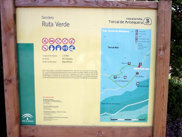 P5170030 infobord Ruta verde